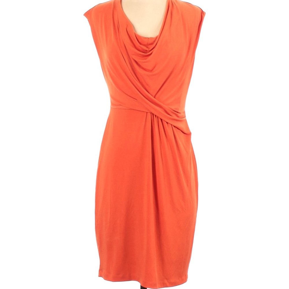 Donna Ricco Tangerine dress size 10P
